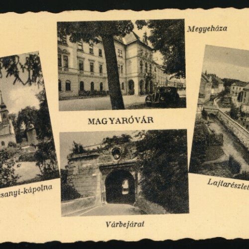 AK aus Magyarovar Mehrbildkarte Ungarn (4410)