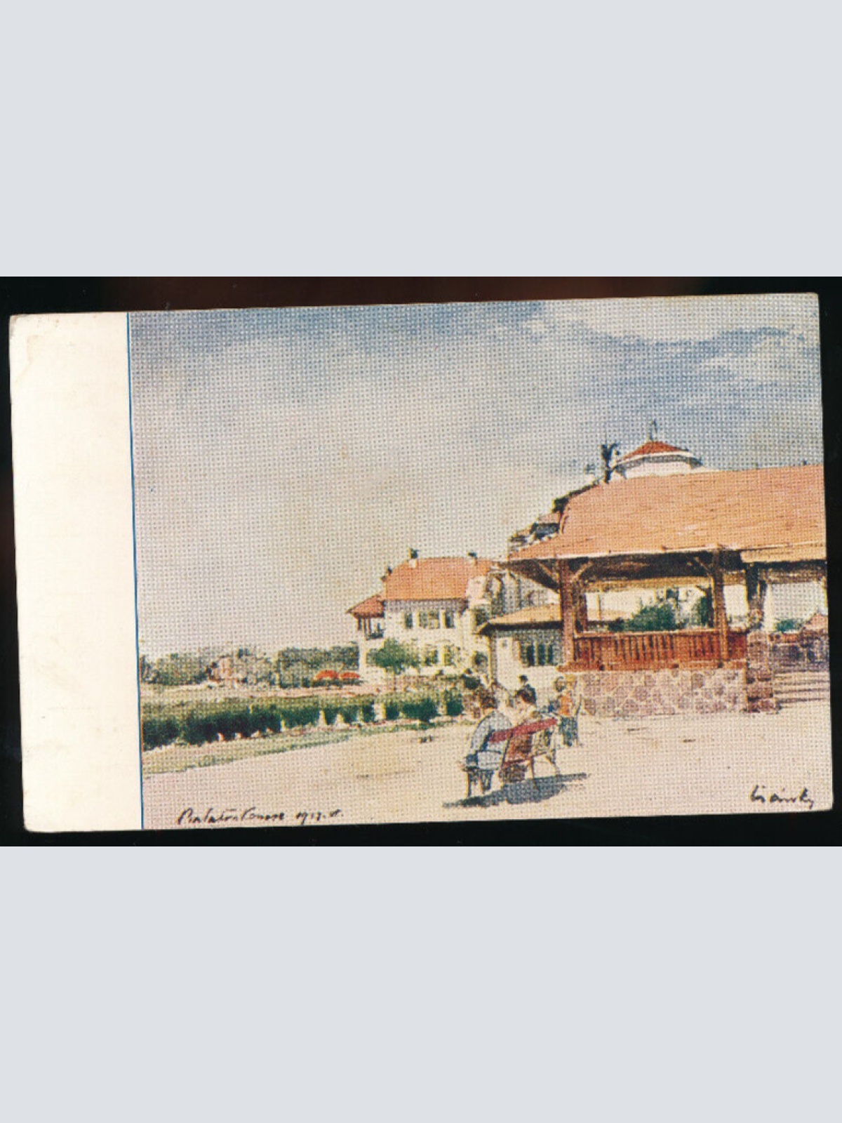 Künstler AK aus Szekesfövarosi Ungarn (4413)