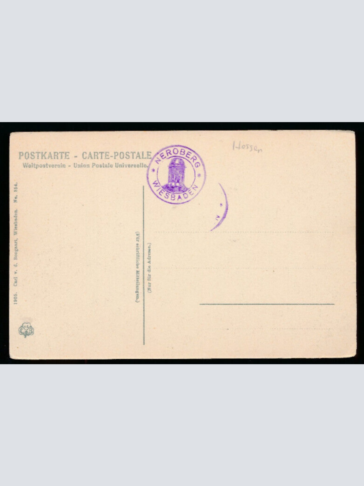 AK aus Wiesbaden Nerobergbahn Hessen (4634)