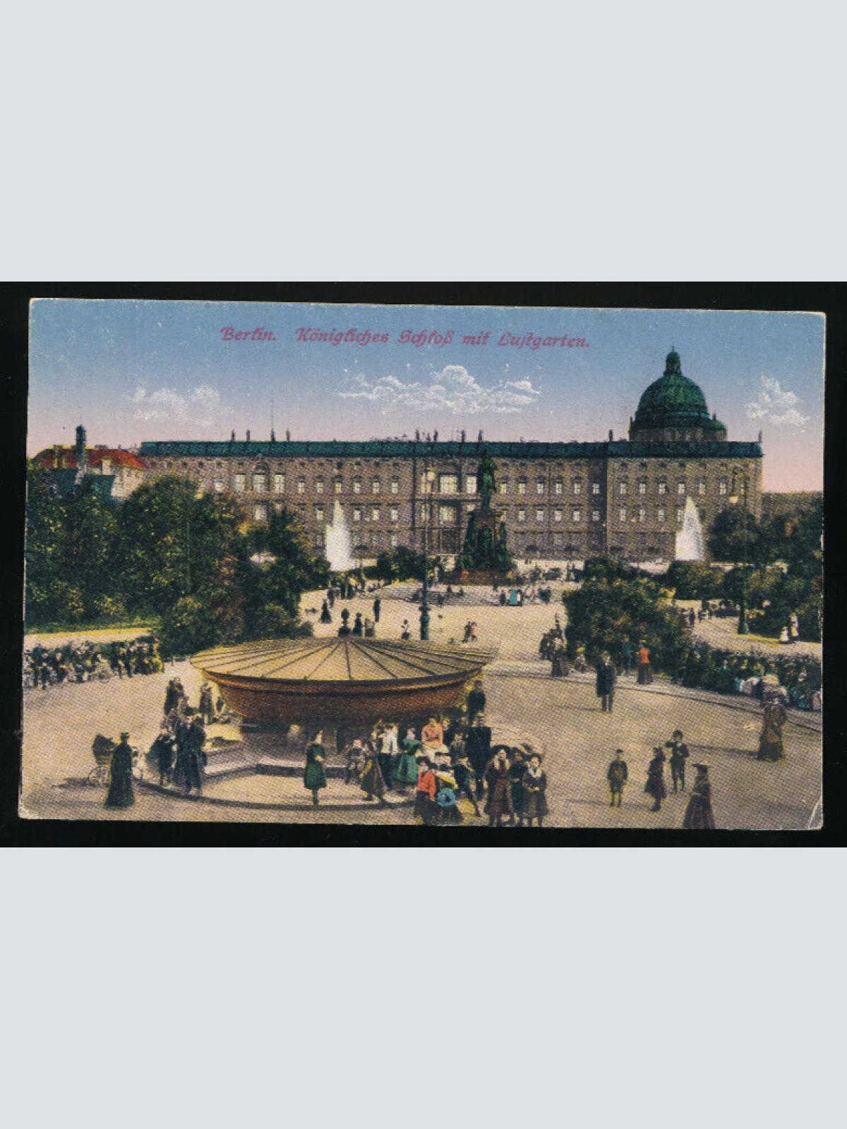 AK aus Berlin Königliches Schloß mit Lustgarten (4724)