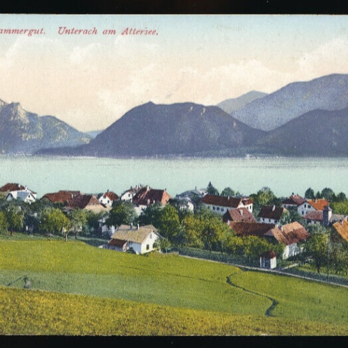 AK aus Unterach am Attersee Oberösterreich (4741)