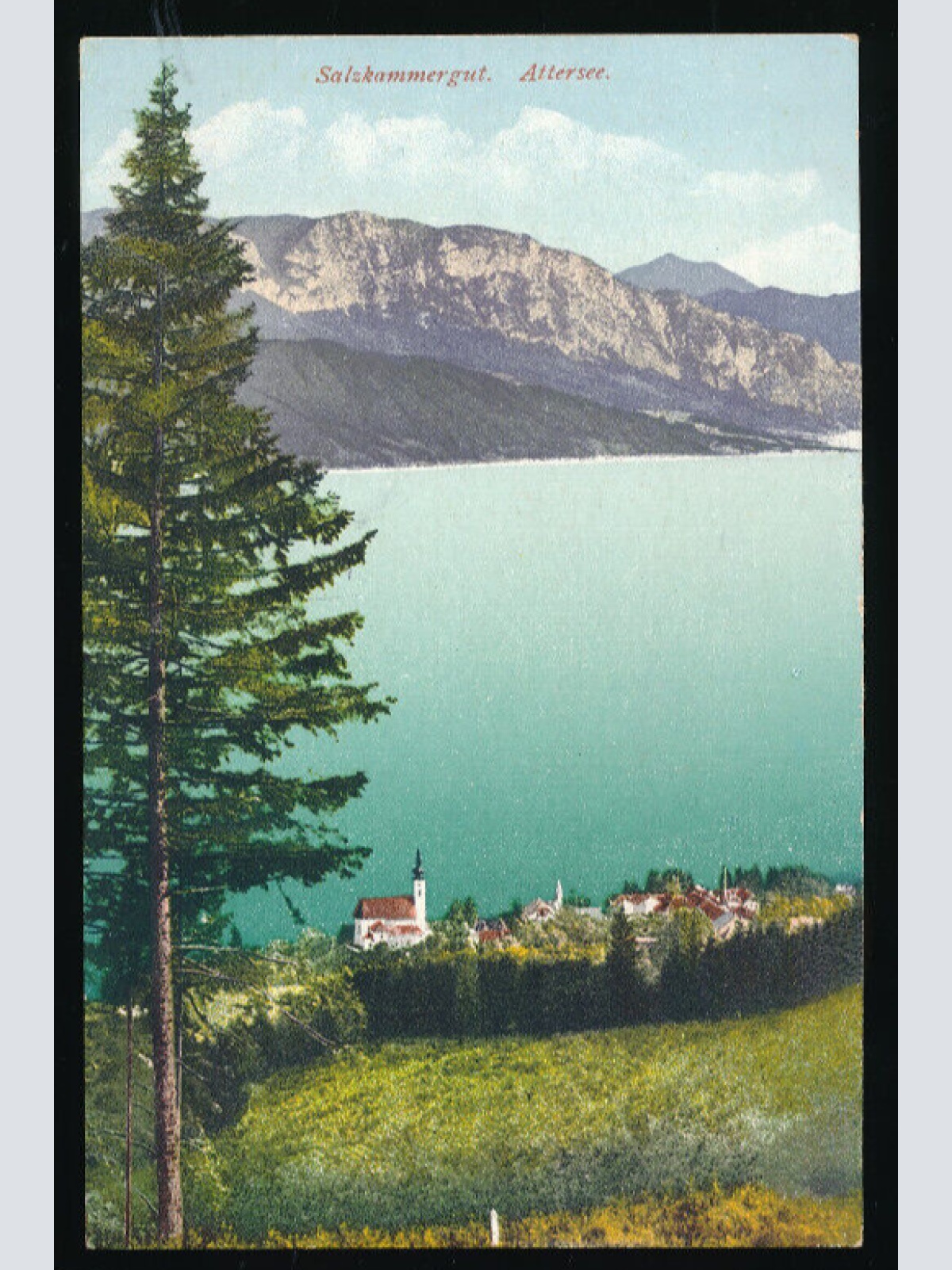 AK aus Attersee am Attersee Oberösterreich (4736)