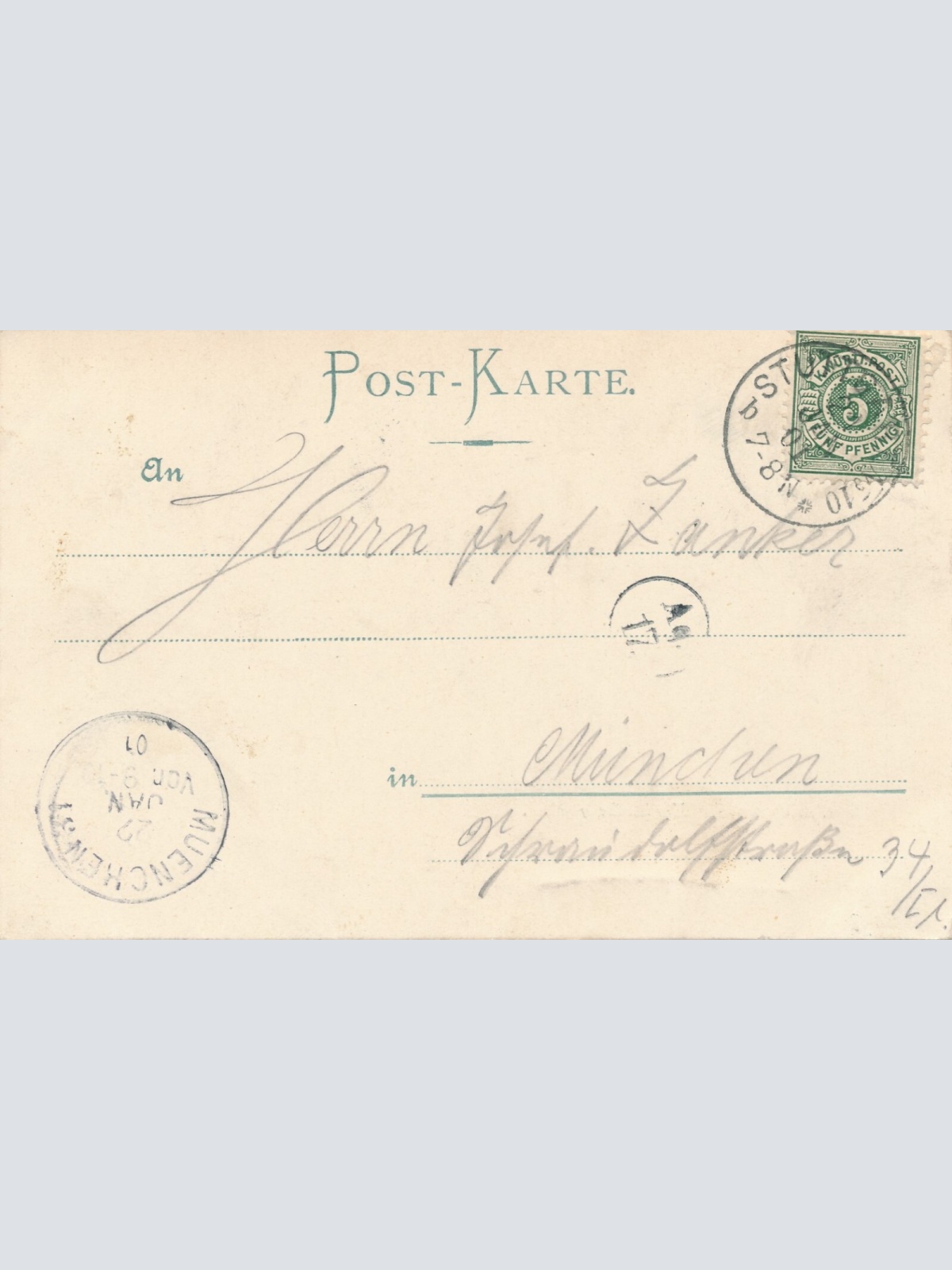 AK, Stuttgart von der Karlshöhe gesehen, Baden-Württemberg, Deutschland (S487)