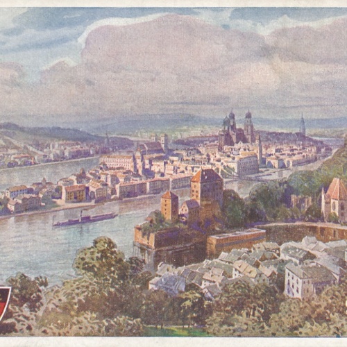 AK, Passau, Deutscher Schulverein Karte Nr. 563, Bayern  (S456)