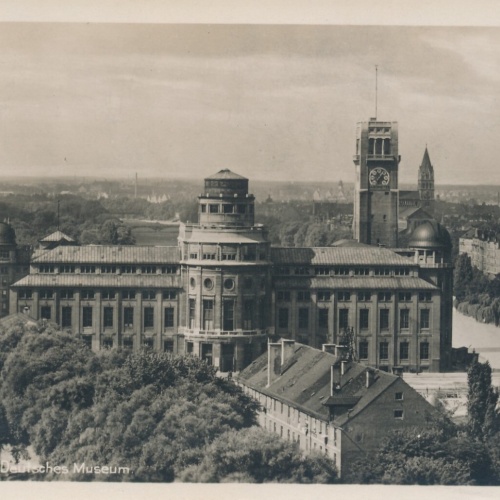 AK, München, Deutsches Museum, Bayern, Deutschland (S435)