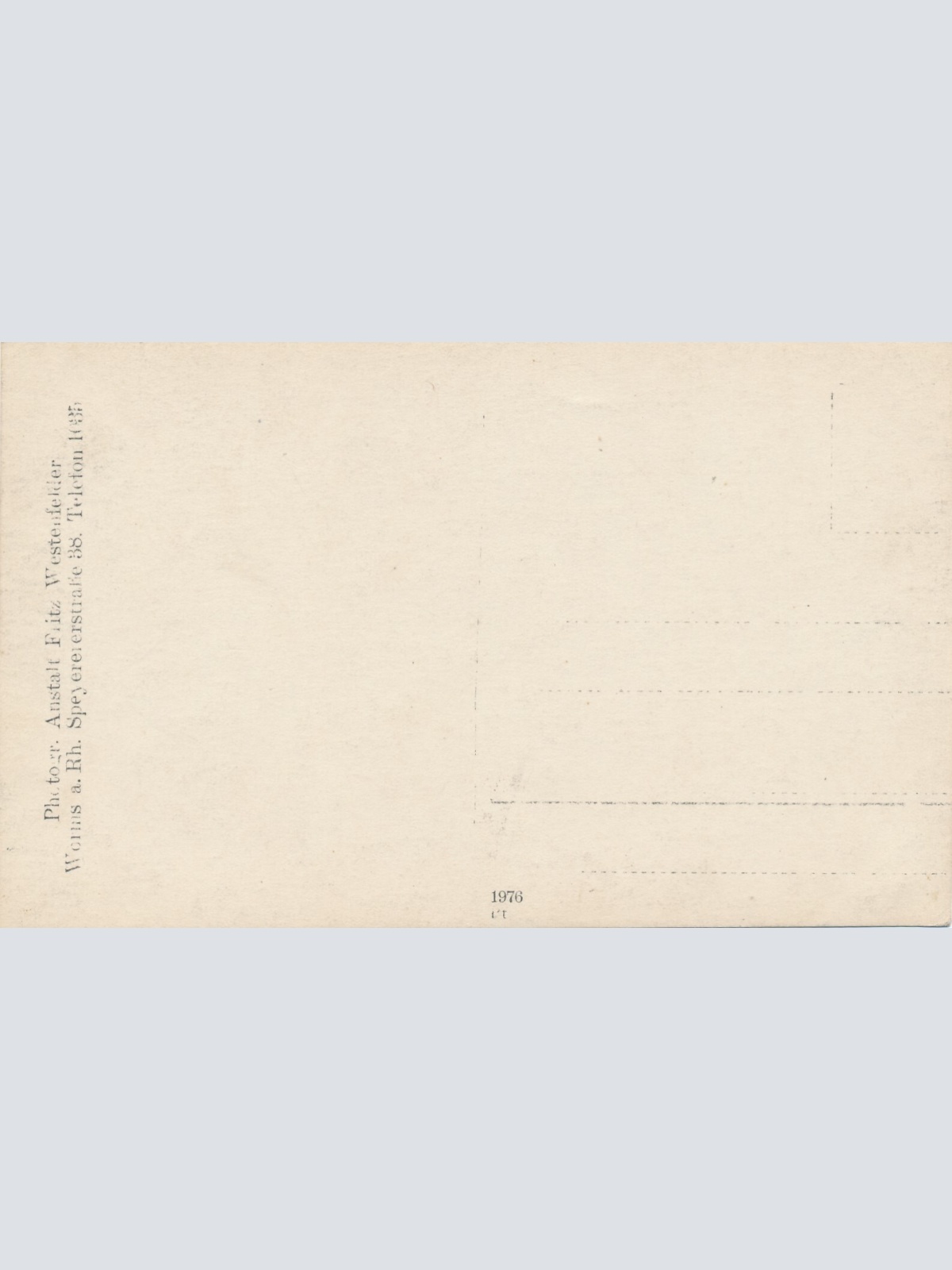 AK, Worms Dom, Westchor, Rheinland-Pfalz, Deutschland (S440)