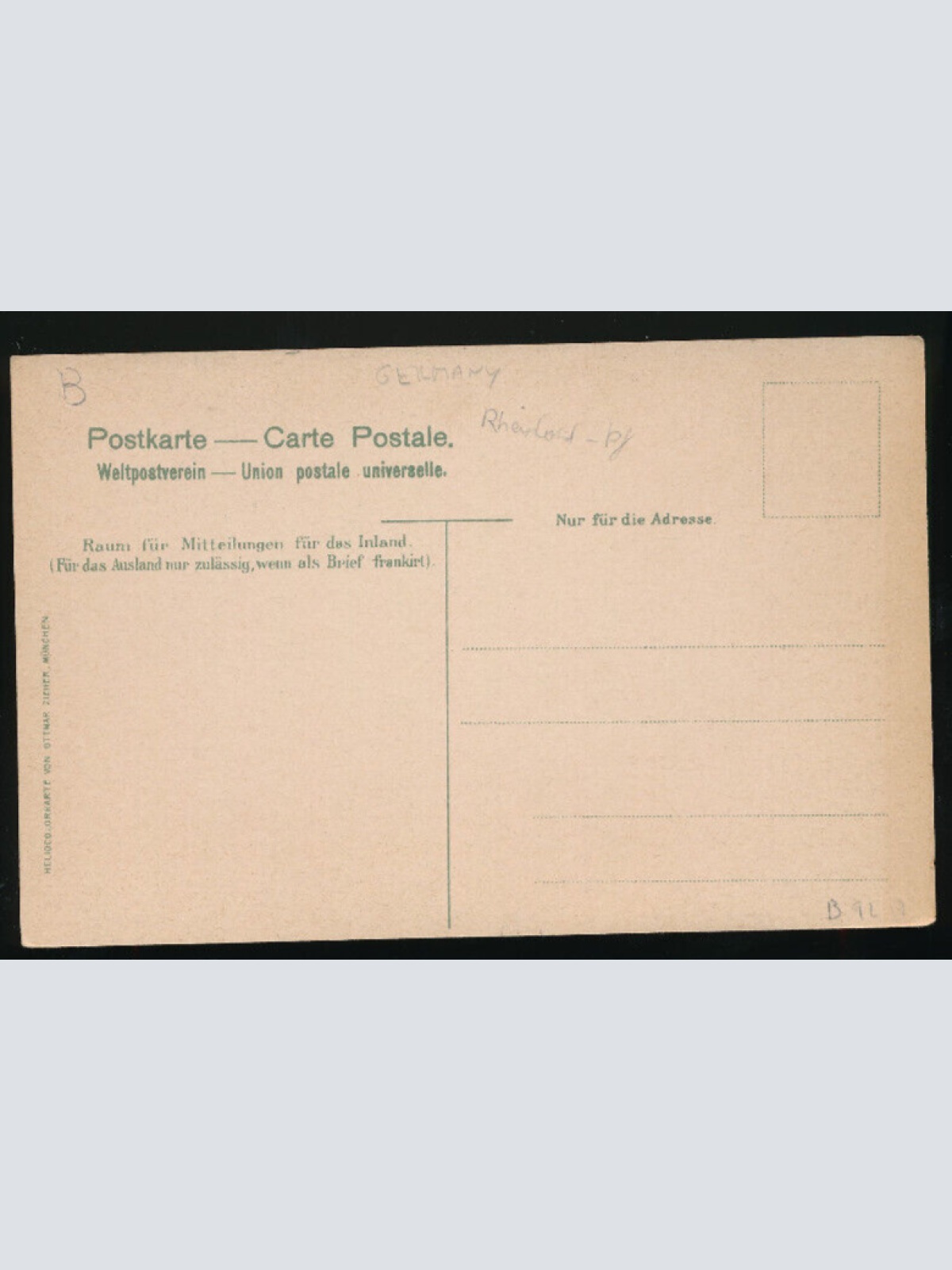 AK aus Braubach Marksburg Rheinland - Pfalz (4722)