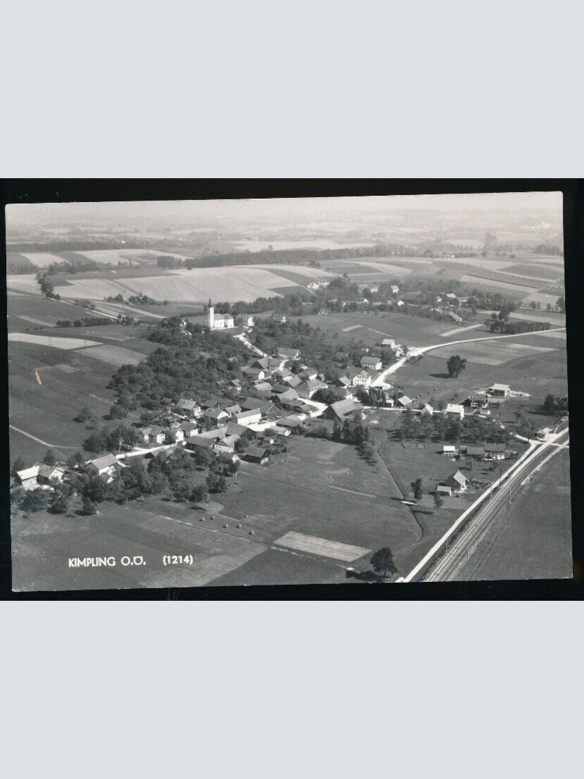 AK aus Kimpling Fliegeraufnahme Oberösterreich (4418)