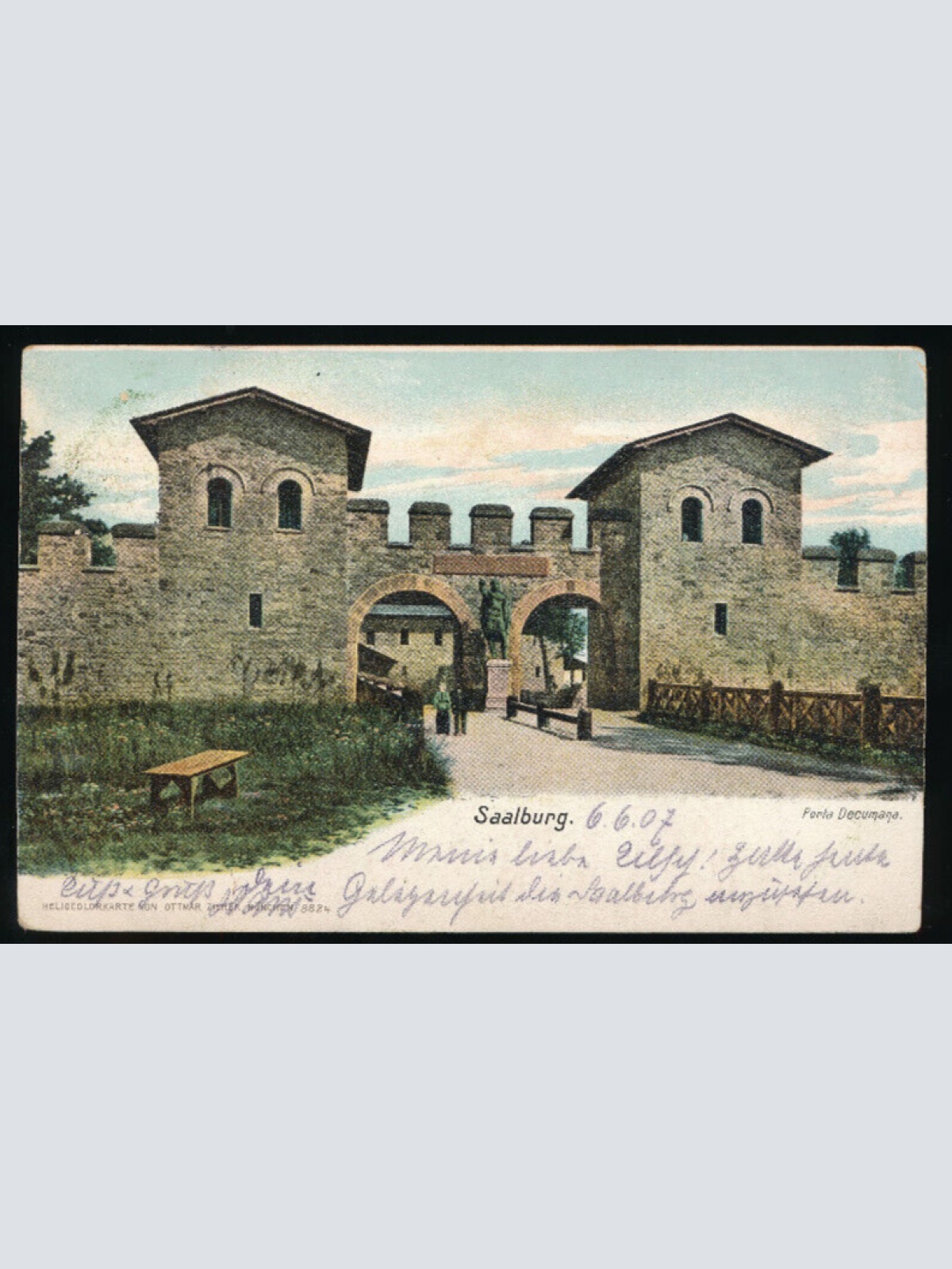 AK aus Saalburg Thüringen (4415)