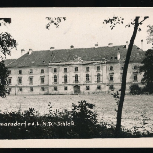 AK aus Trautmansdorf mit Schloß Niederösterreich (4840)
