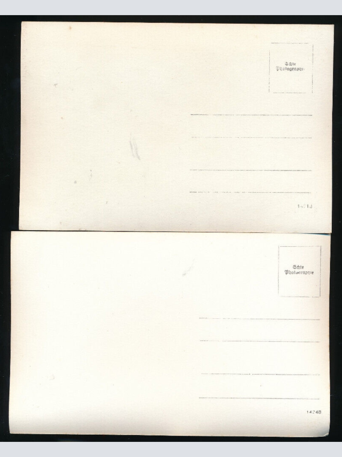 2 Karten aus Trautmansdorf Schlosspark Niederösterreich (4836)