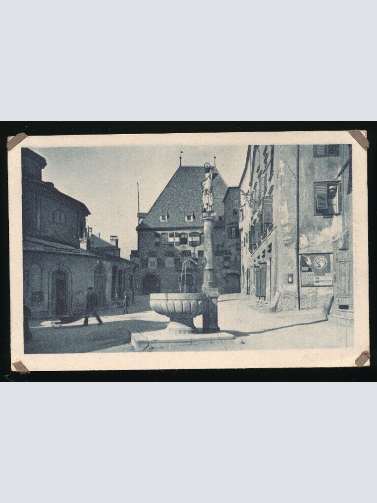 AK aus Hall in Tirol mit Rathaus (4498)