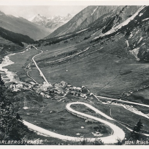 AK, Stuben m. Arlbergstraße, Risch-Lau, Bregenz, Vorarlberg (S583)