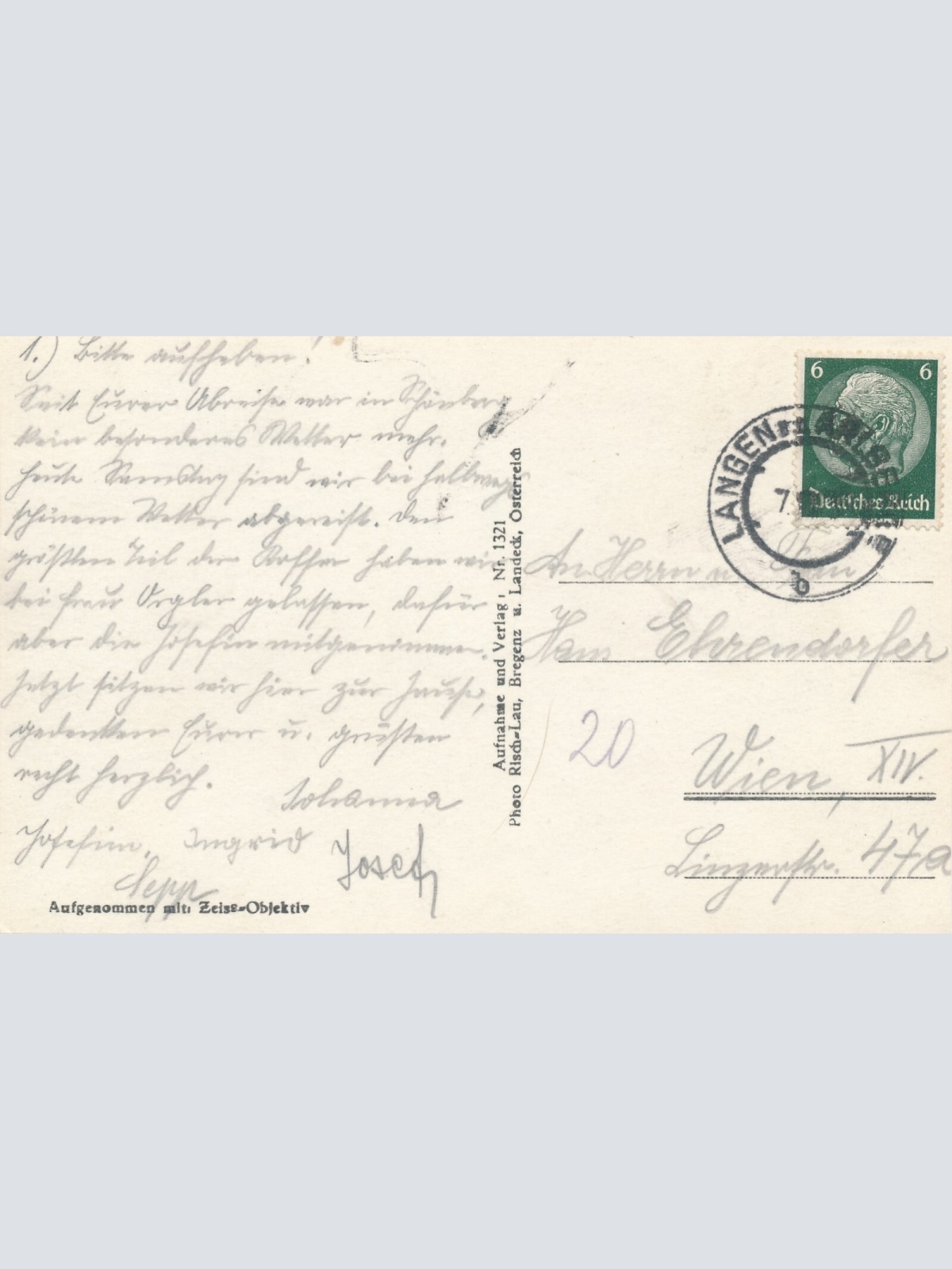 AK, Stuben m. Arlbergstraße, Risch-Lau, Bregenz, Vorarlberg (S583)