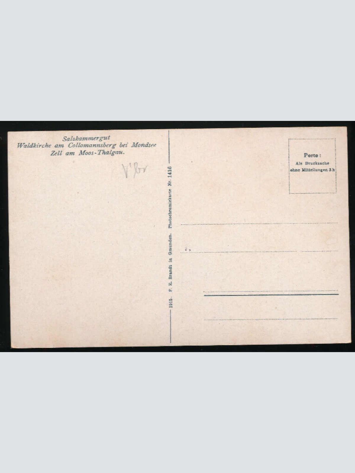 AK Waldkirchen am Collomannsberg bei Mondsee Oberösterreich  (4814)