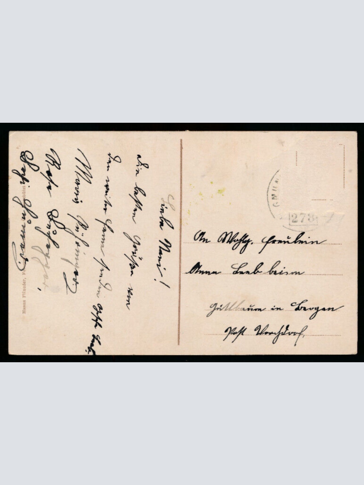 AK aus Stadl - Paura mit Dreifaltigkeitskirhce Oberösterreich (4445)