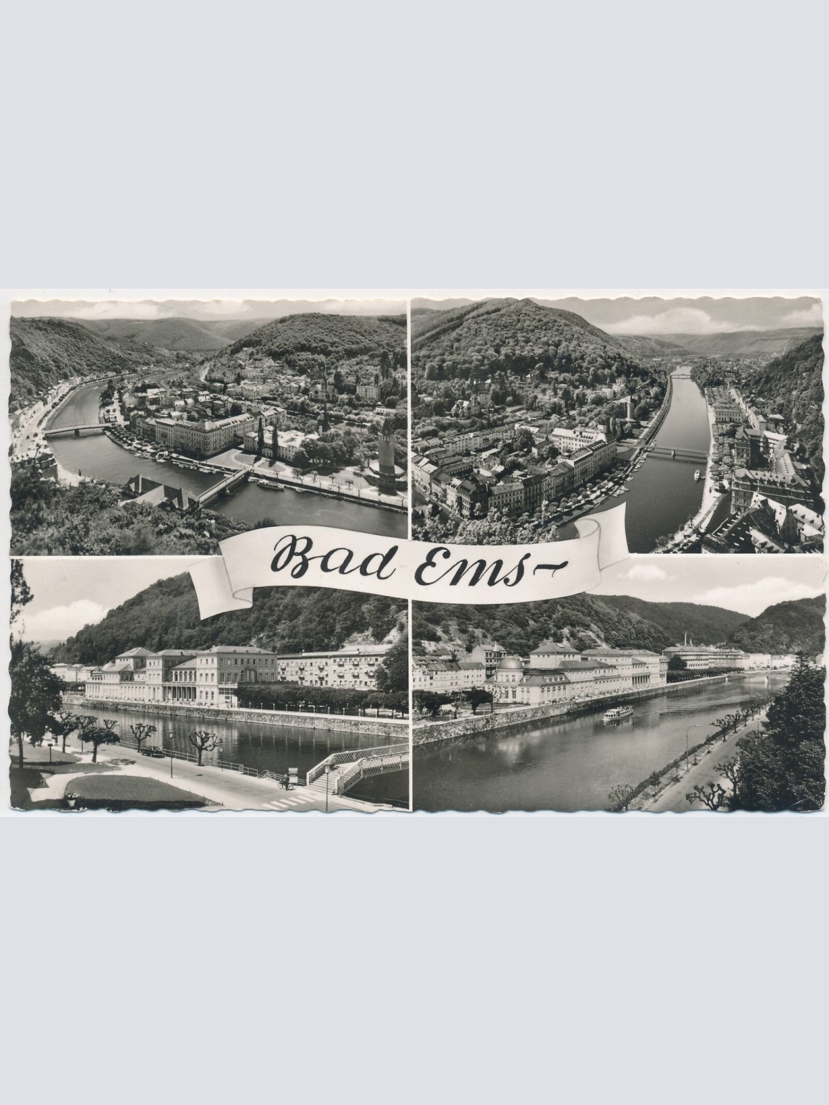 AK, das schöne Bad Ems, Rheinland-Pfalz(S530)