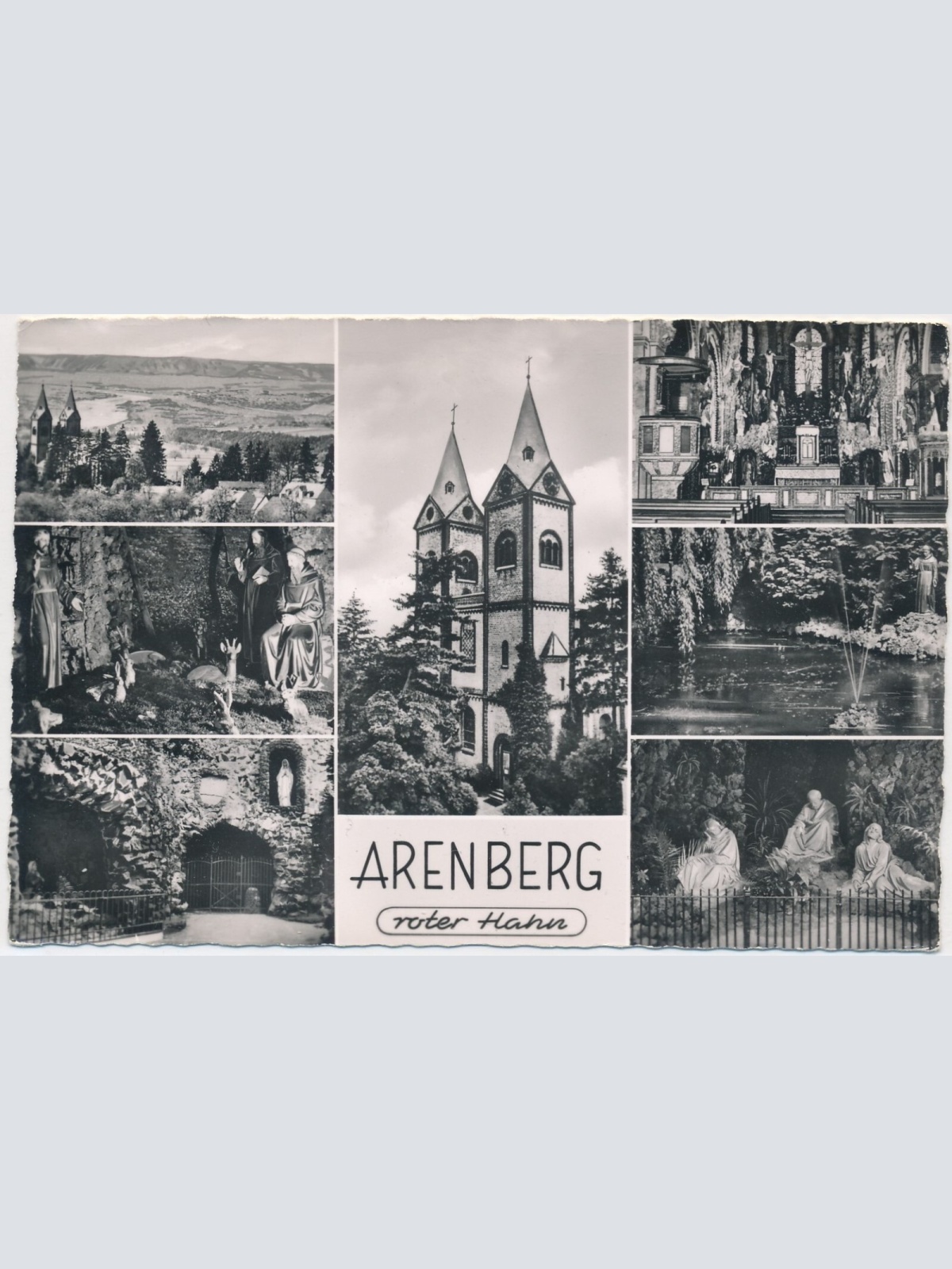 AK, Arenberg, Roter Hahn, Koblenz, Rheinland-Pfalz  (S552)