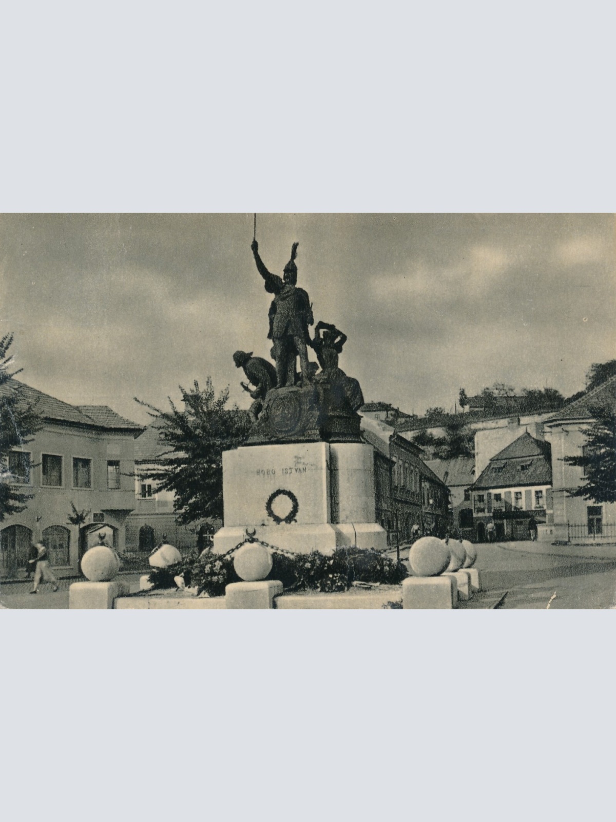 AK, Eger, Dobó István szobra, Ungarn (S558)