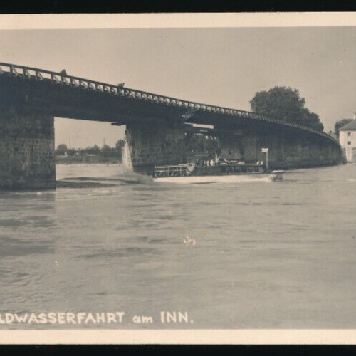AK von einer Wildwasserfahrt am Inn Oberöstereich (4208)
