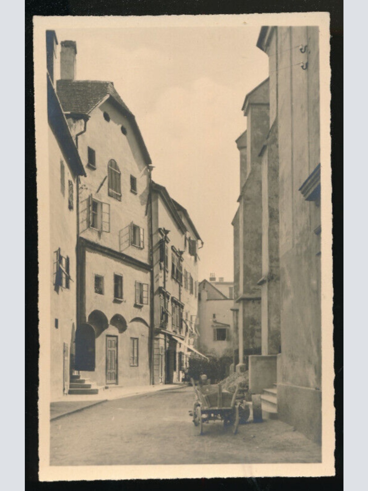 AK aus Wels Minoritengasse Oberösterreich (4204)