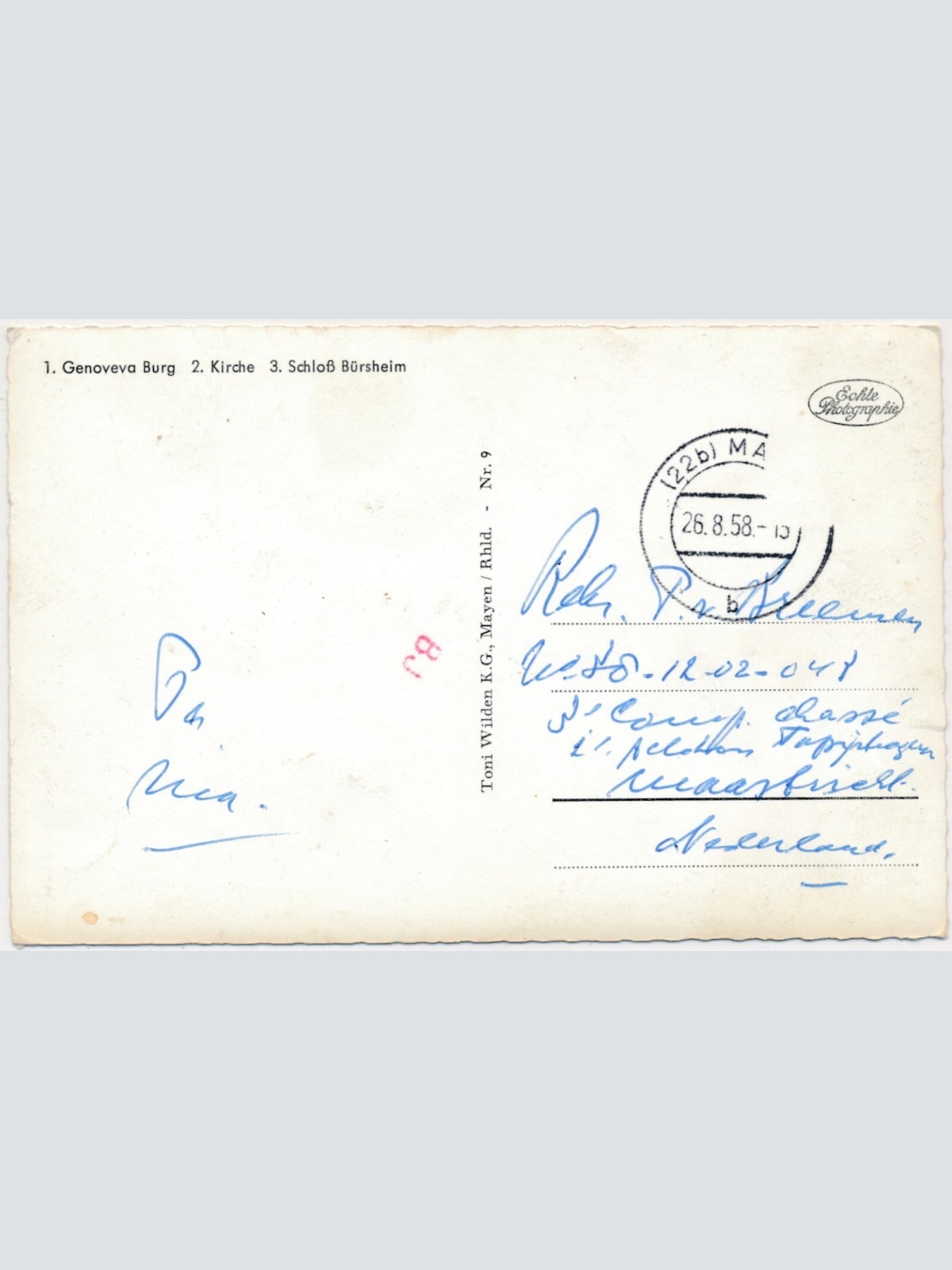 AK, Grüß aus Mayen / Eifel, Rheinland-Pfalz (S545)