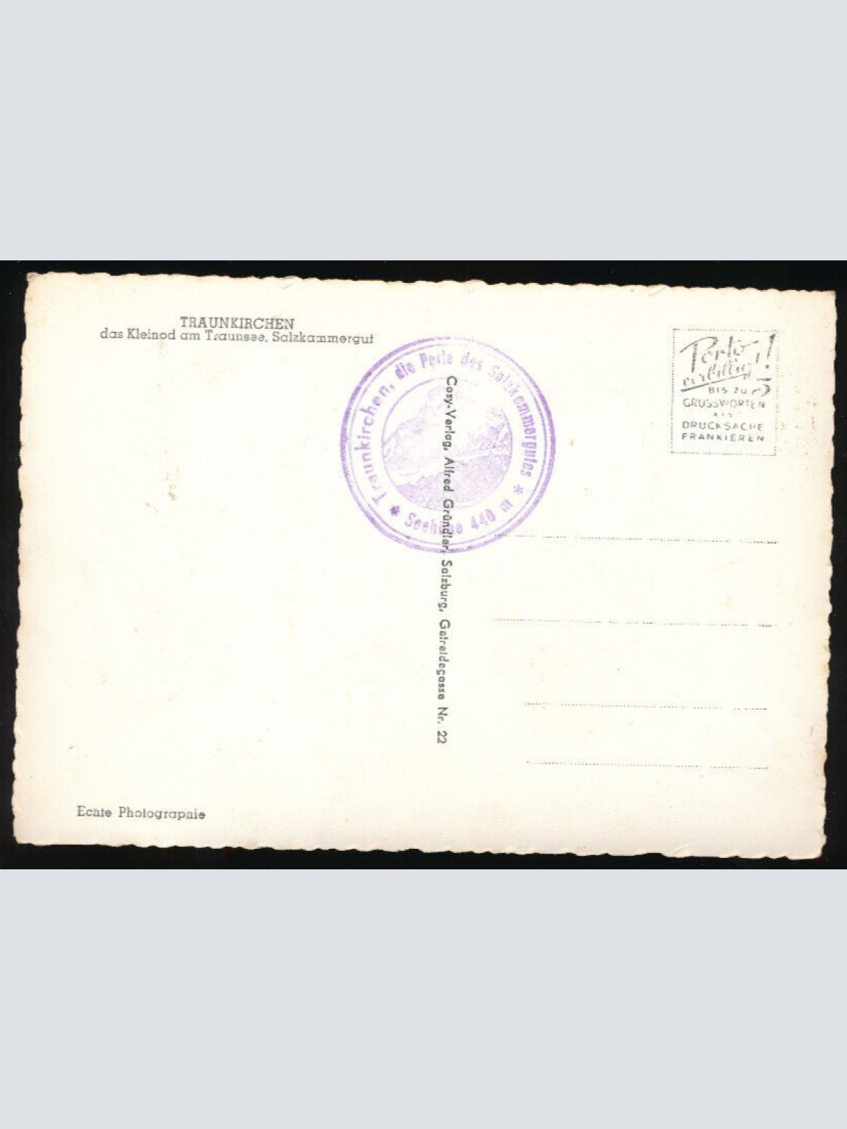 AK aus Traunkirchen Mehrbildkarte Oberösterreich (4928)