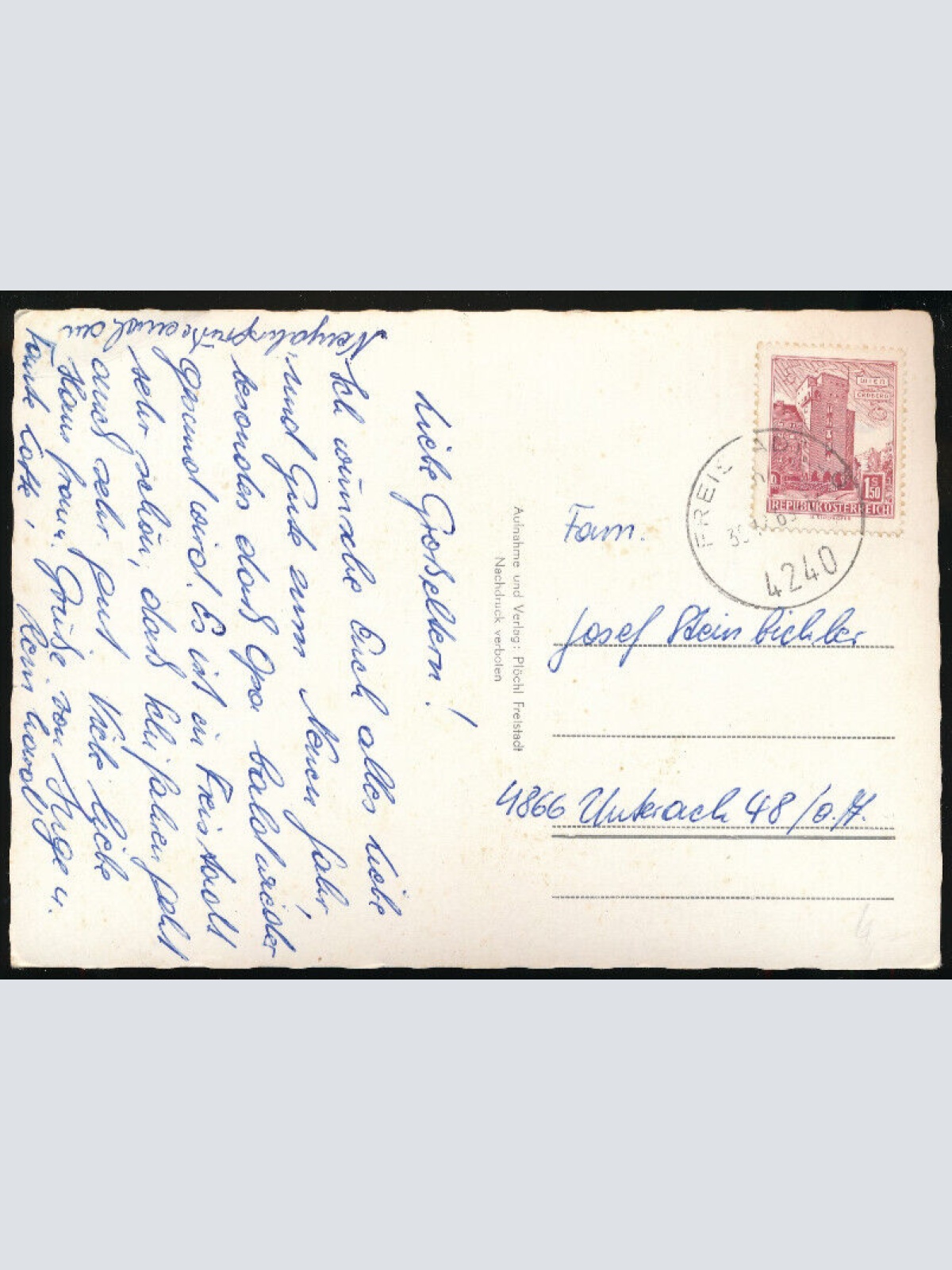 AK aus Freistadt Oberösterreich (4925)