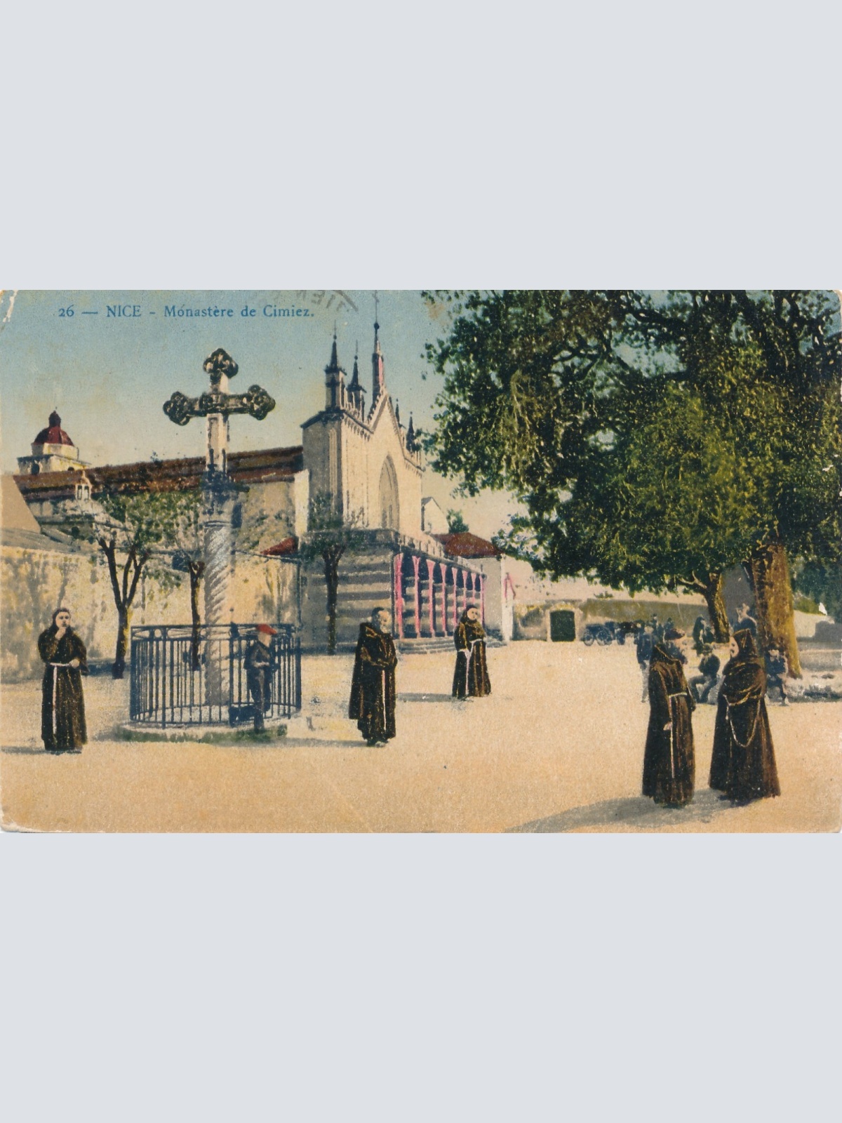 AK, Nice, Monastère de Cimiez, Frankreich (S658)