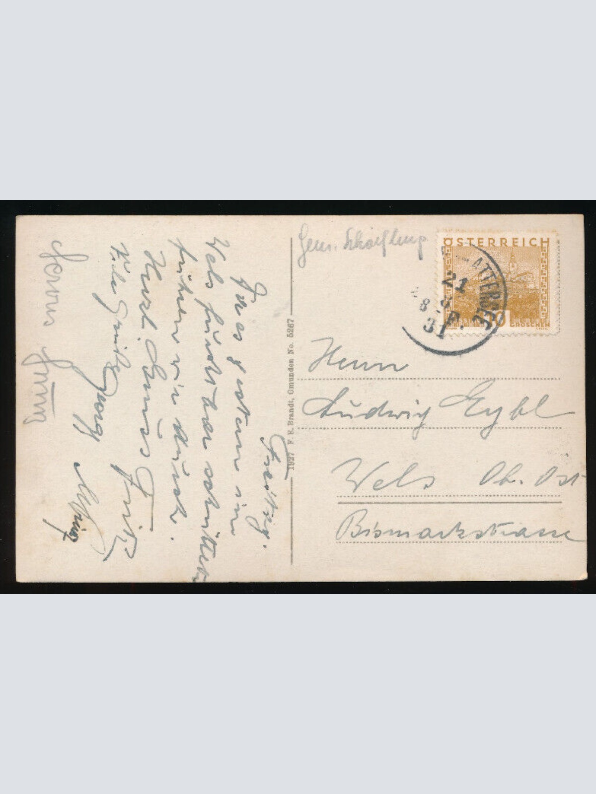 AK aus Kammer am Attersee Oberösterreich (4878)