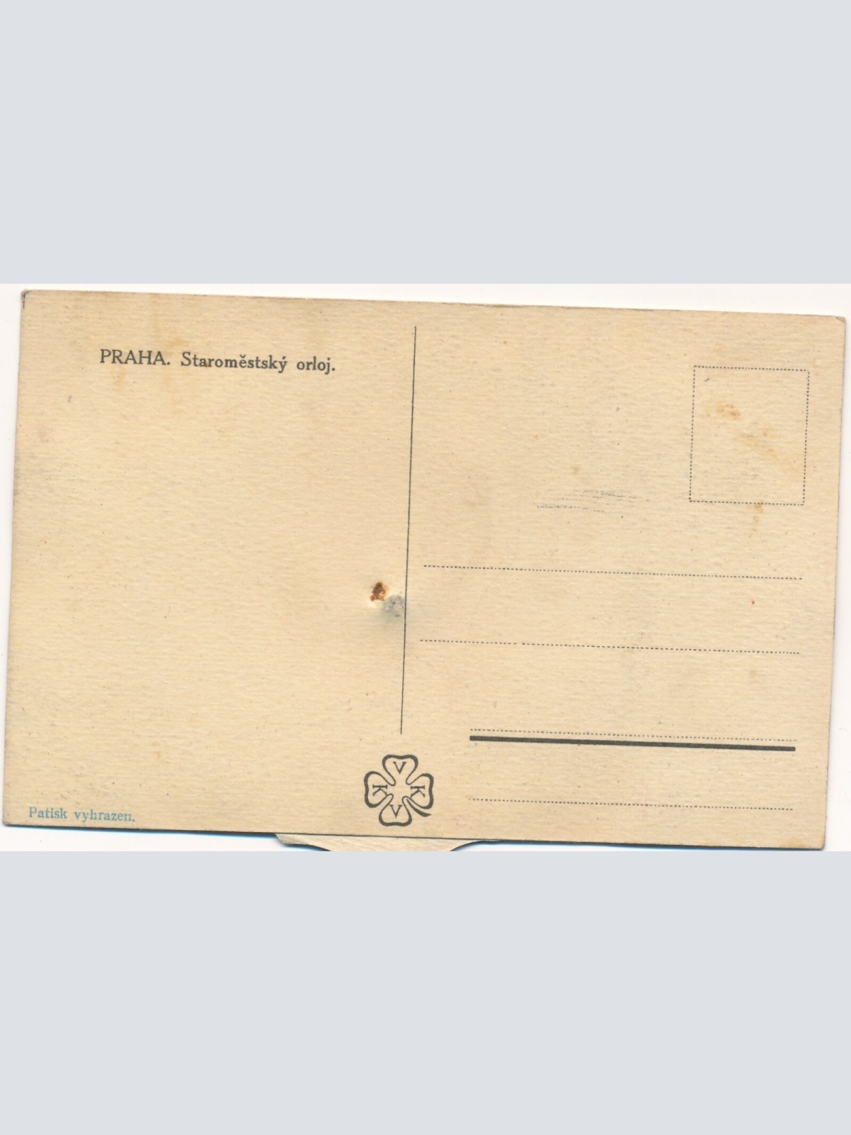 AK, Praha, Staromestsky orloj, Tschechien, Mechanische Karte (S602)