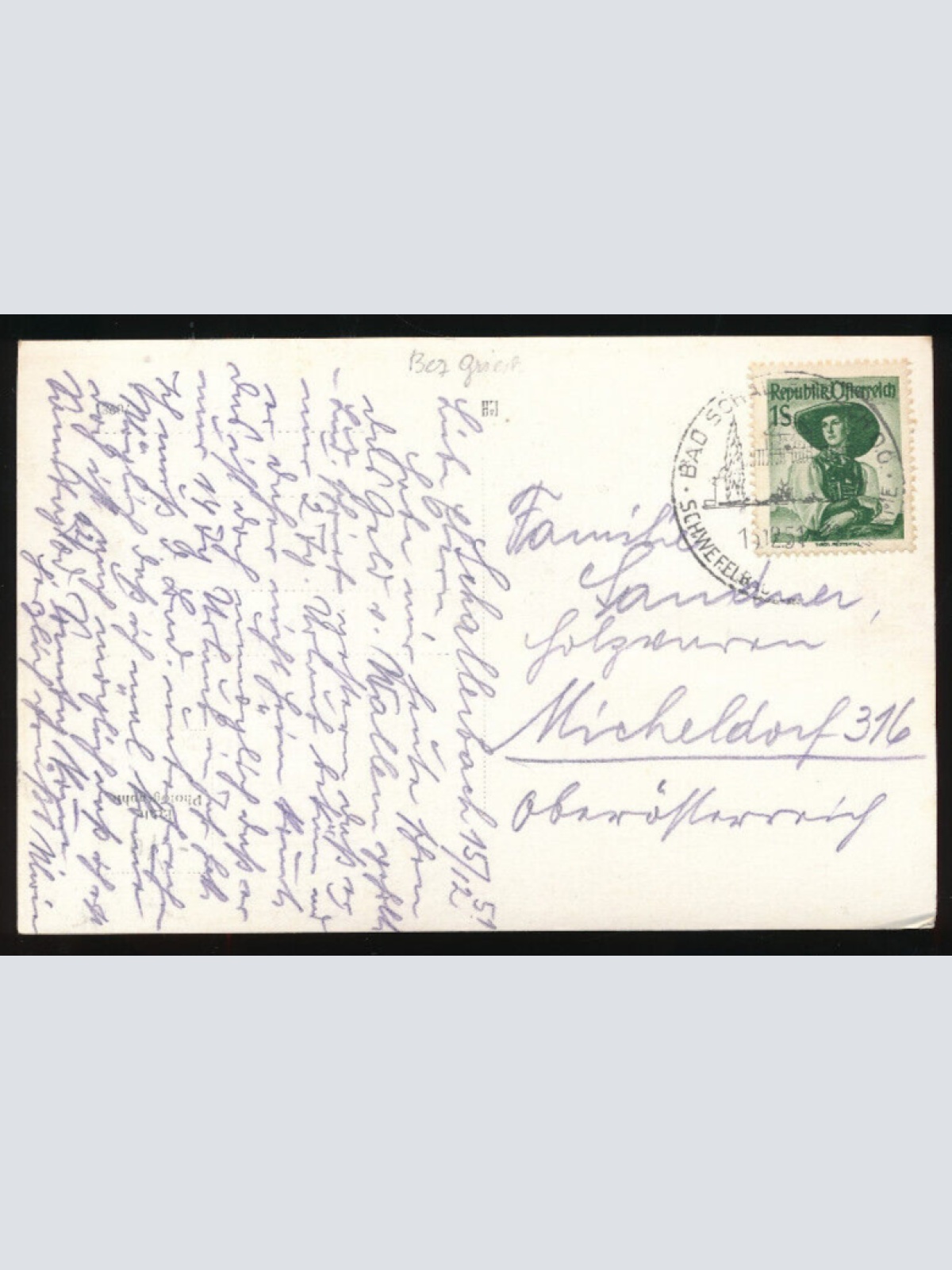 AK aus Wallern bei Wels Oberösterreich (4870)