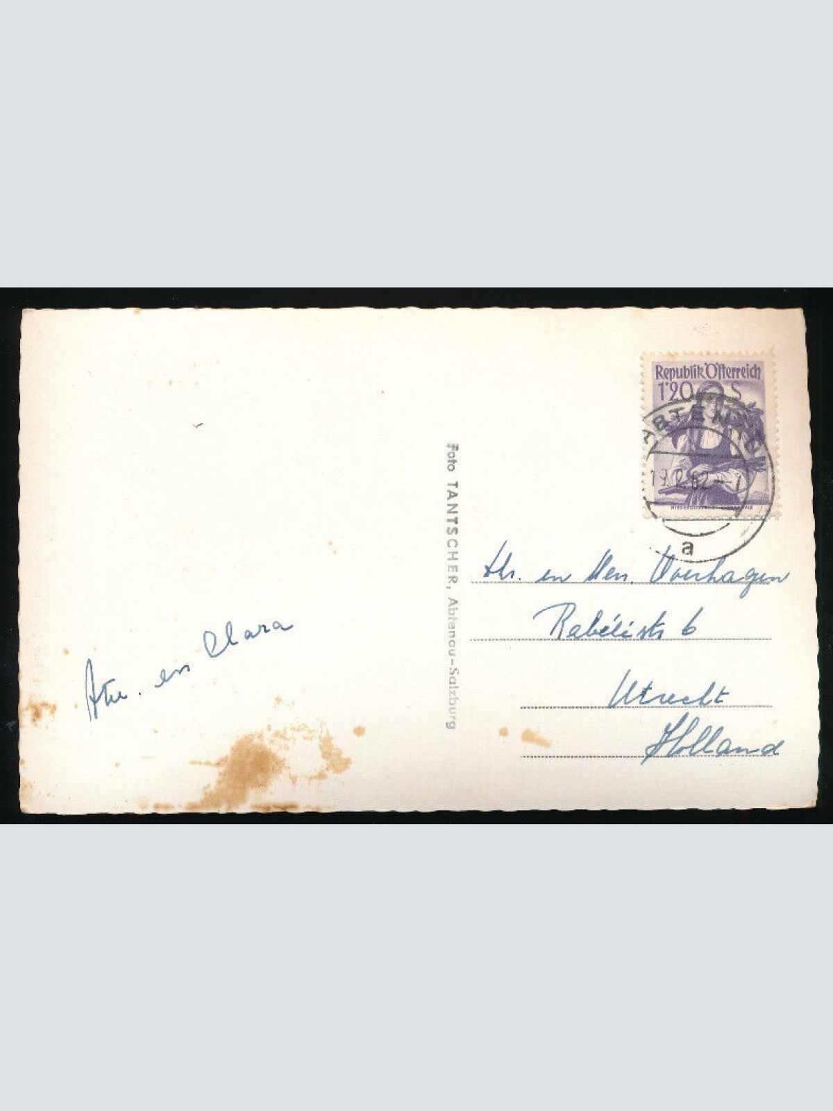 AK von der Karalpe bei Abtenau Salzburg (4902)