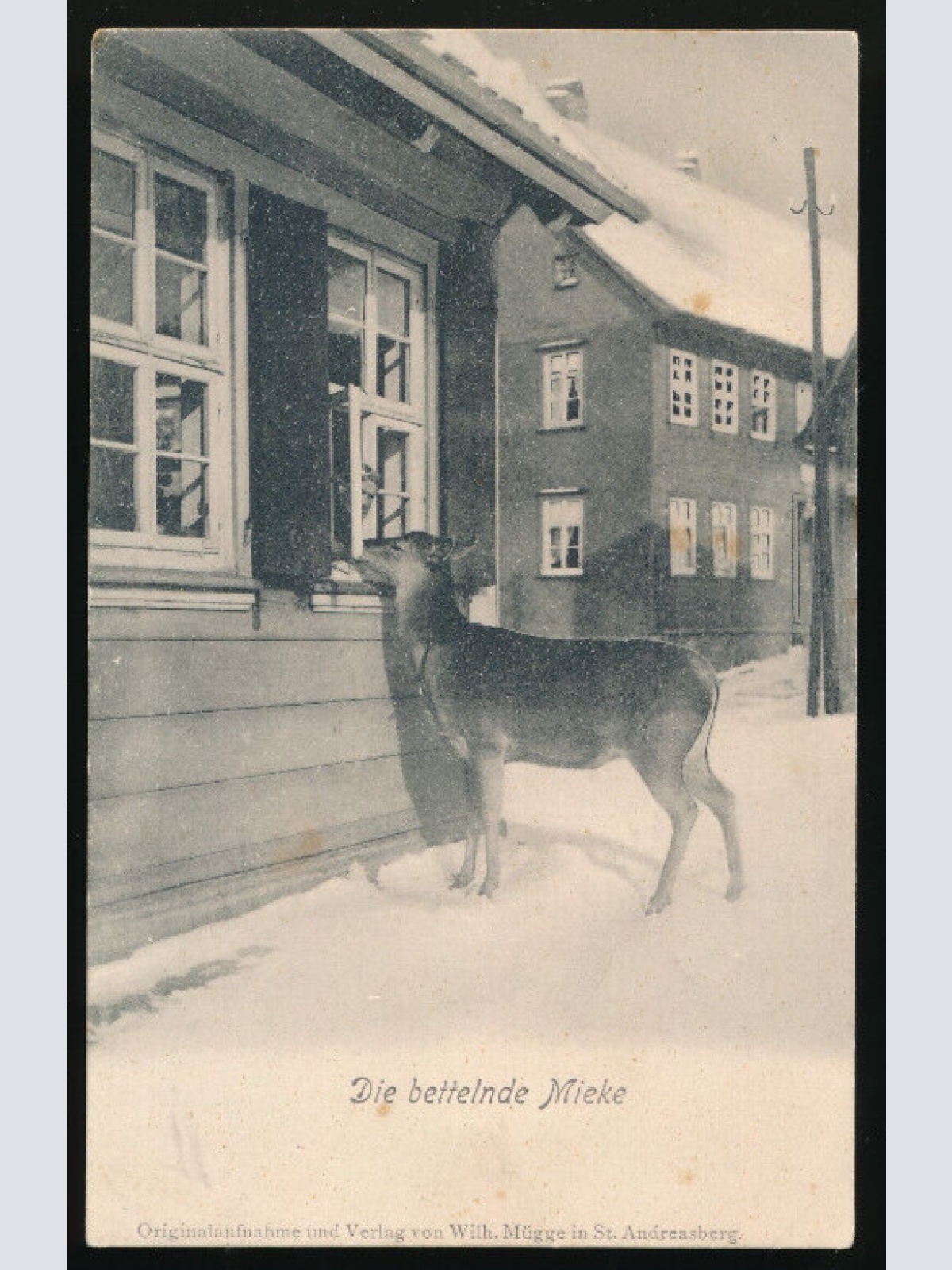 AK Die bettelnde Mieke Deutschland (4523)