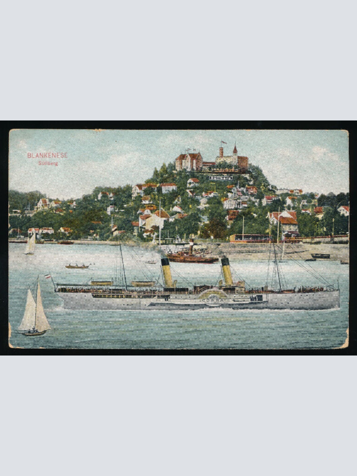 AK aus Blankensee mit Dampfer Brandenburg (4524)