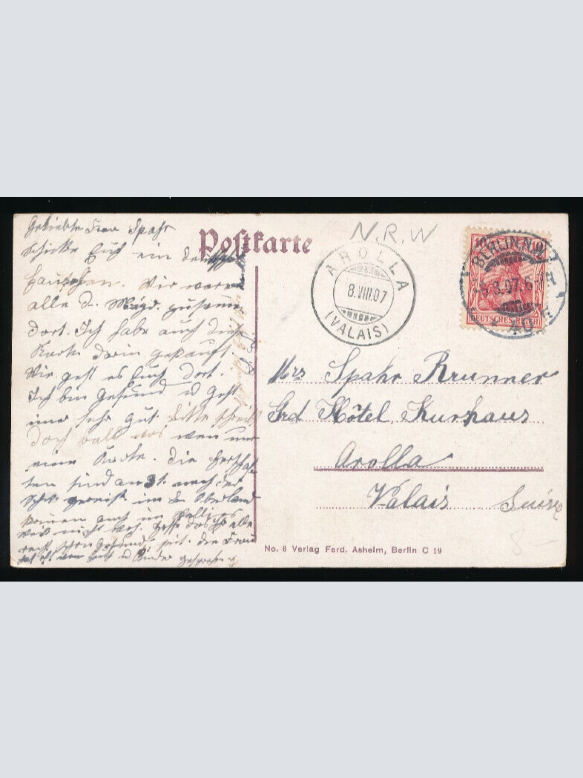 AK aus Dahlem bei Berlin neuer Botanischer Garten mit Alpenhäuschen N.R.W (4513)