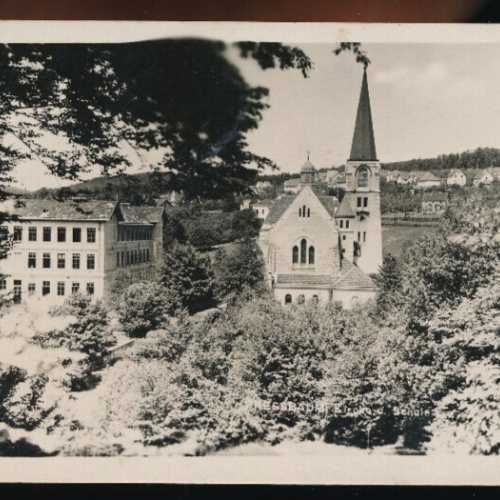 AK aus Pressbaum mit Kirche Niederösterreich (4767)