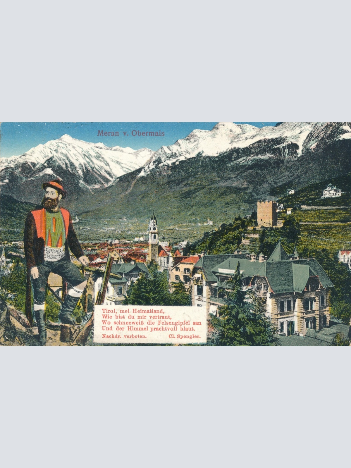 AK, Südtirol, Meran v. Obermais, Italien (S753)