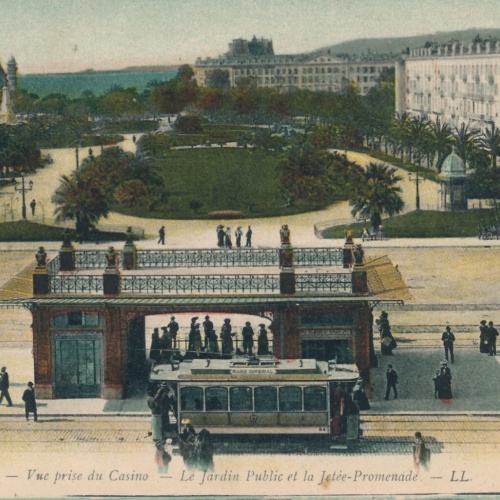 AK, Nice, Vue prise du Casino, Frankreich (S758)