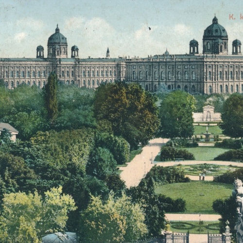 AK, Wien, K. k. Hofmuseen, Österreich (S744)