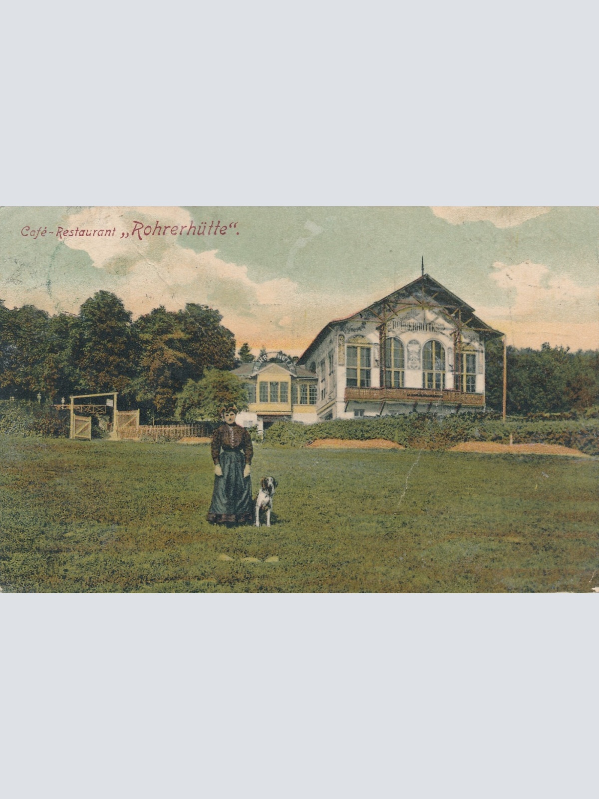 AK, Wien, Cafe-Restaurant Rohrerhütte, Österreich (S745)