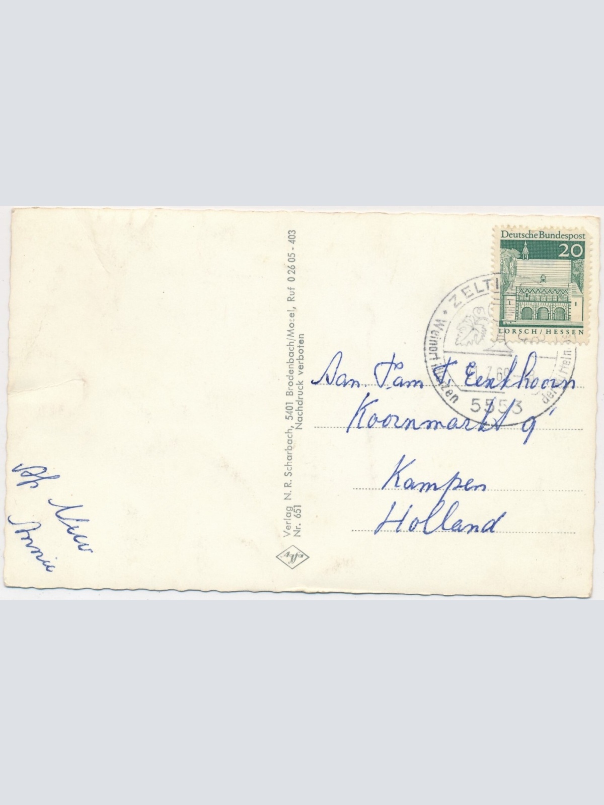 AK, Burg Eltz an der Mosel, Wierschem, Rheinland-Pfalz (S520)