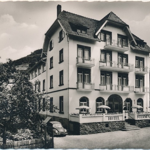 AK, Luftkurort Lautenbach im Renchtal, Hotel Sternen, Baden-Württemberg (S517)