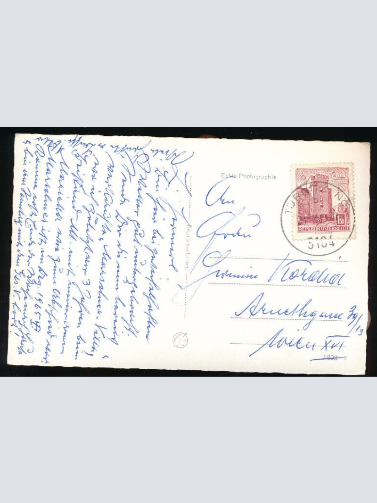 AK aus Türnitz mit Pension Karnerleiten Niederösterreich (5020)