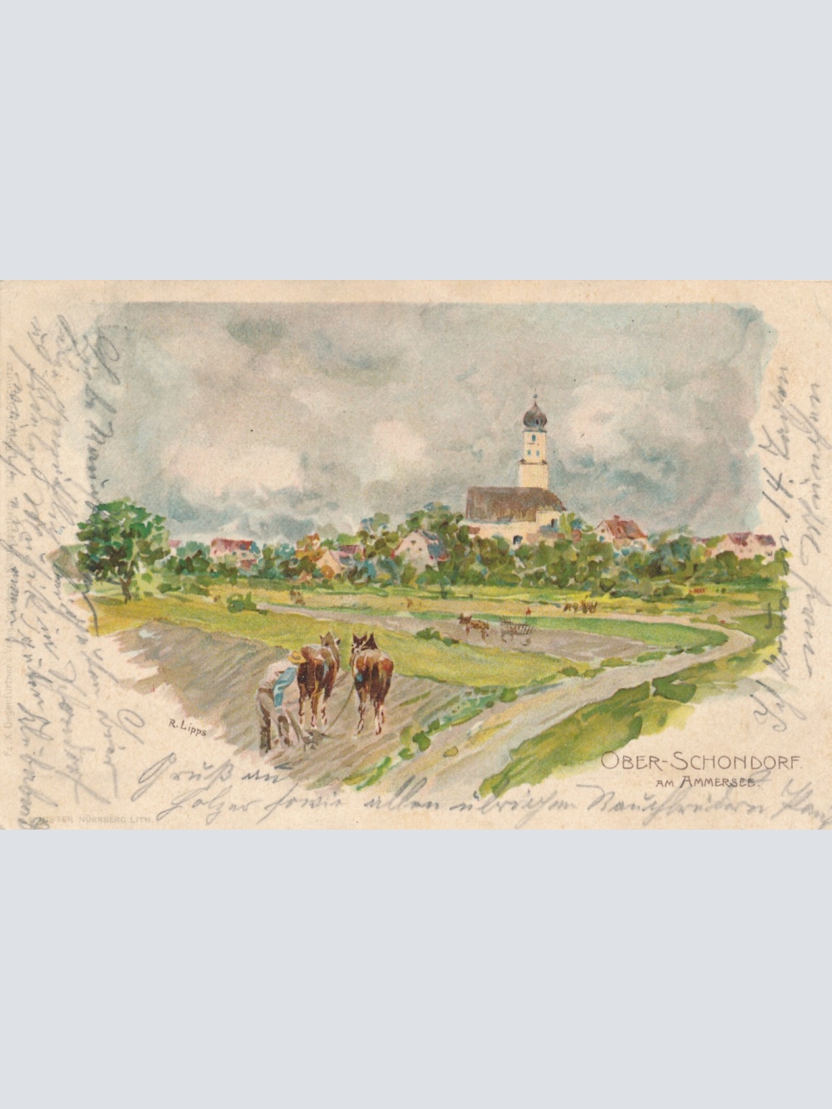 AK, Schondorf am Ammersee, Bayern, Deutschland (S509)