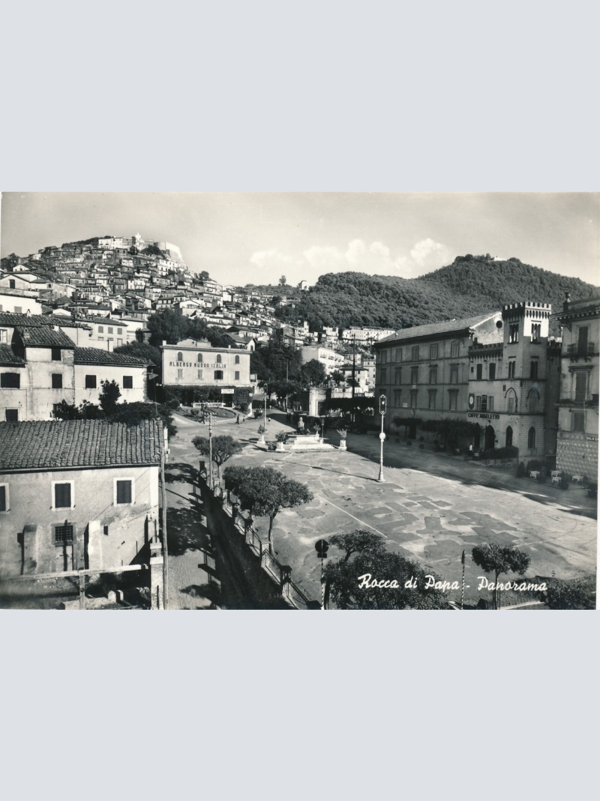 AK, Rocca di Papa, Panorama, Italien (S900)