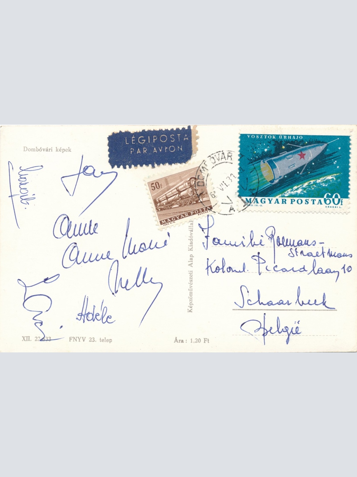 AK, Dombóvári képek, Ungarn (S898)