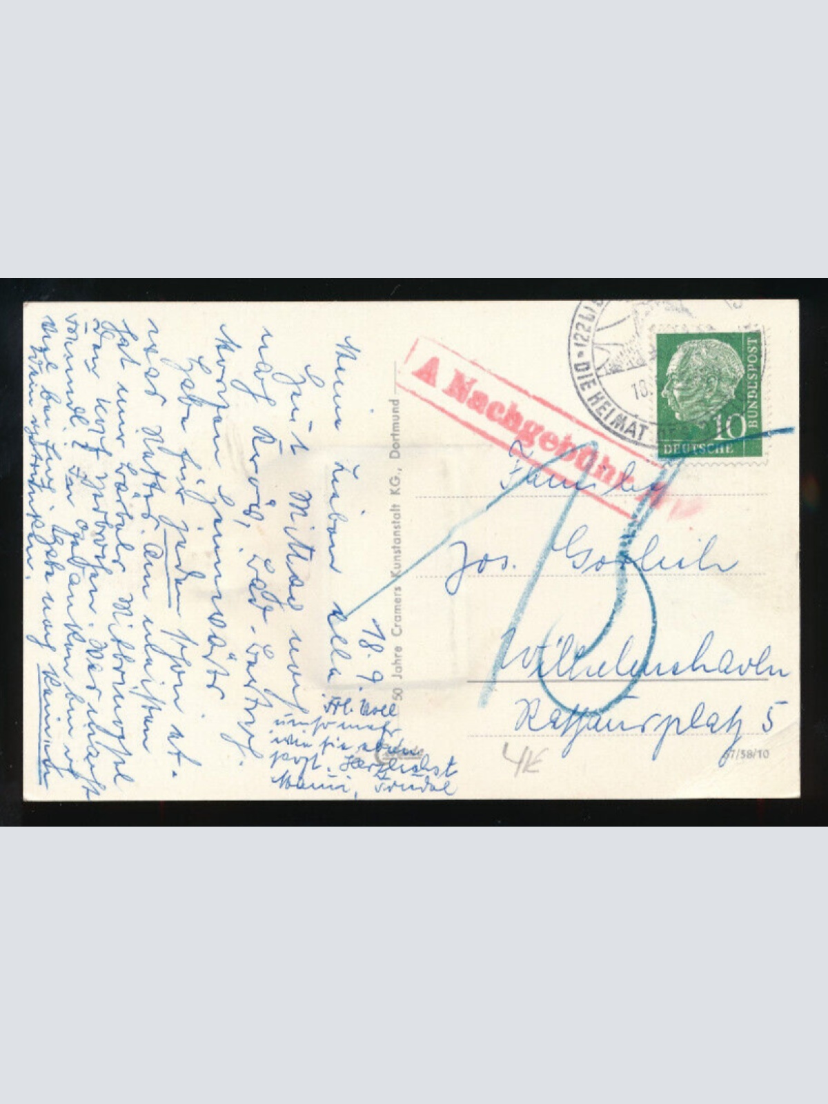 Leporello - Karte viele grüsse von der Mosel mit Koblenz Rheinland - Pfalz(5104)