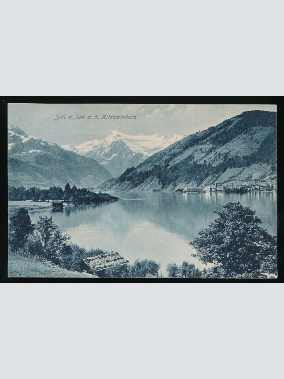 AK aus Zell am See mit Kitzsteinhorn Salzburg (5077)