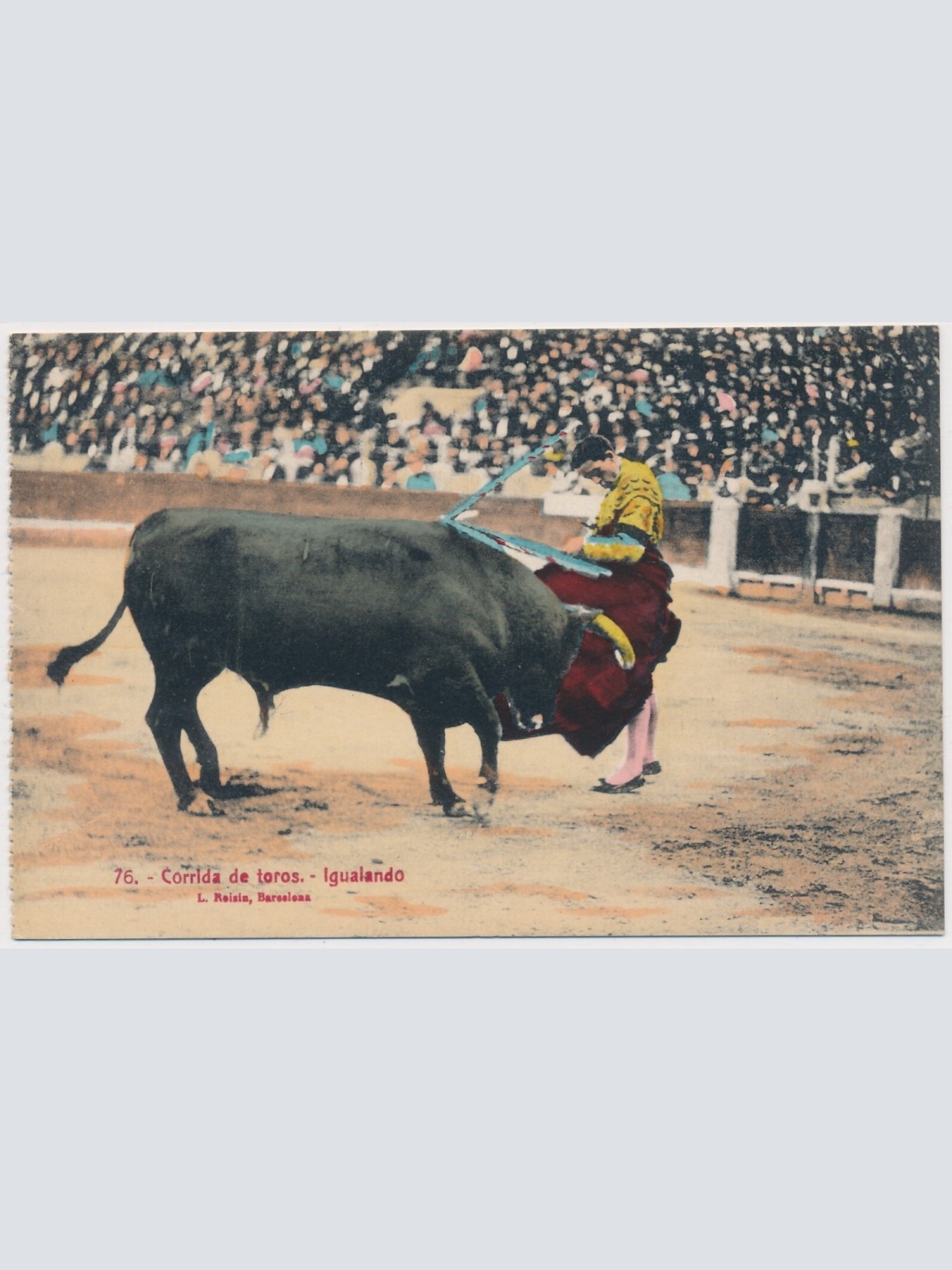 AK, Corrida de Toros, Stierkampf, Igualando (S841)